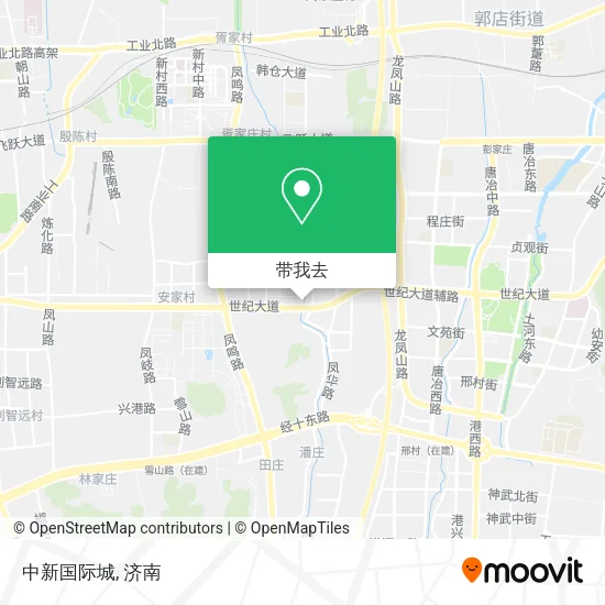 中新国际城地图