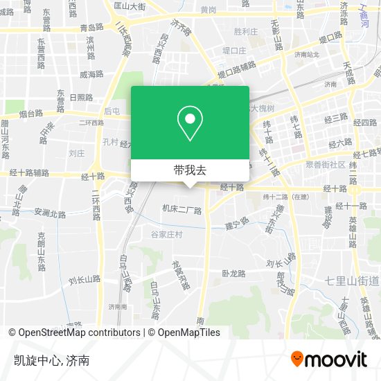 凯旋中心地图