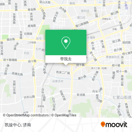 凯旋中心地图