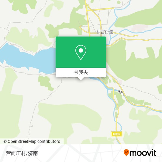 营而庄村地图