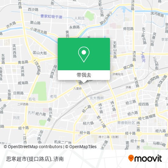 思寒超市(提口路店)地图