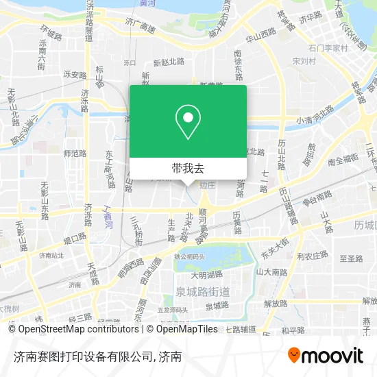 济南赛图打印设备有限公司地图