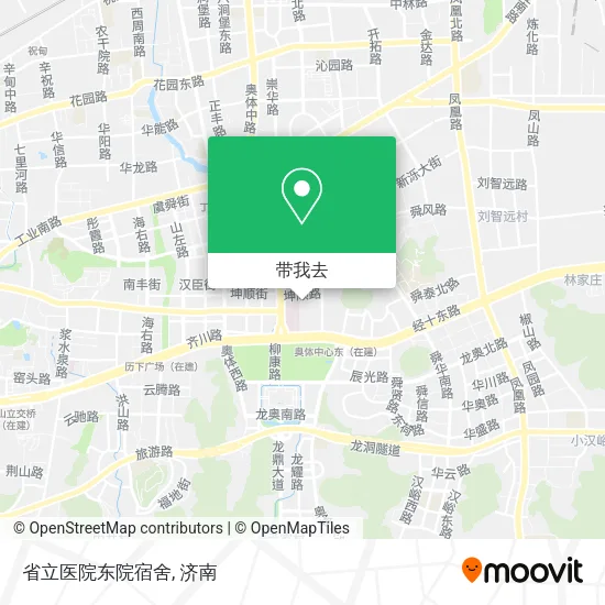 省立医院东院宿舍地图