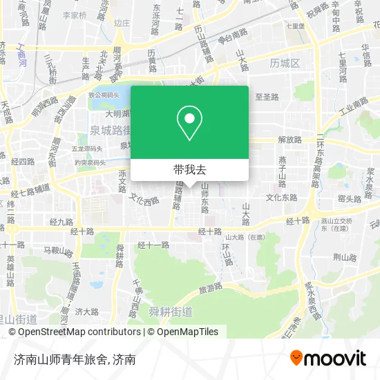 济南山师青年旅舍地图