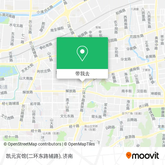 凯元宾馆(二环东路辅路)地图