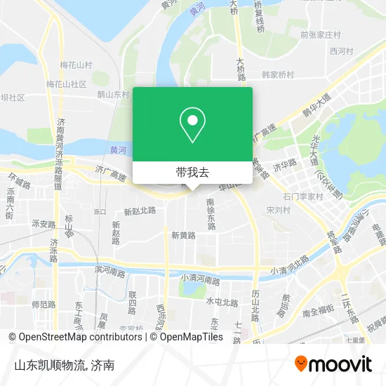 山东凯顺物流地图