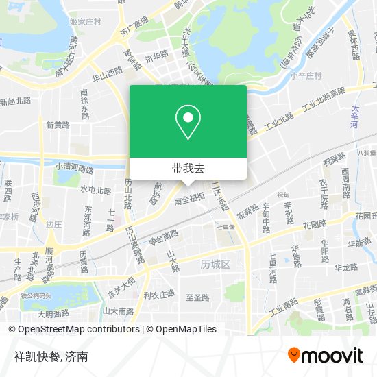 祥凯快餐地图