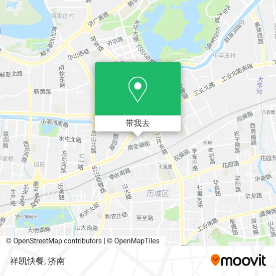 祥凯快餐地图