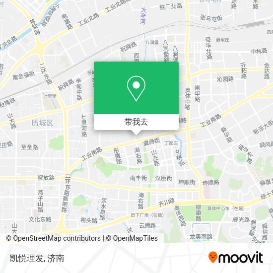 凯悦理发地图