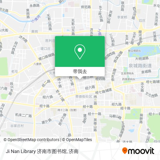 Ji Nan Library 济南市图书馆地图