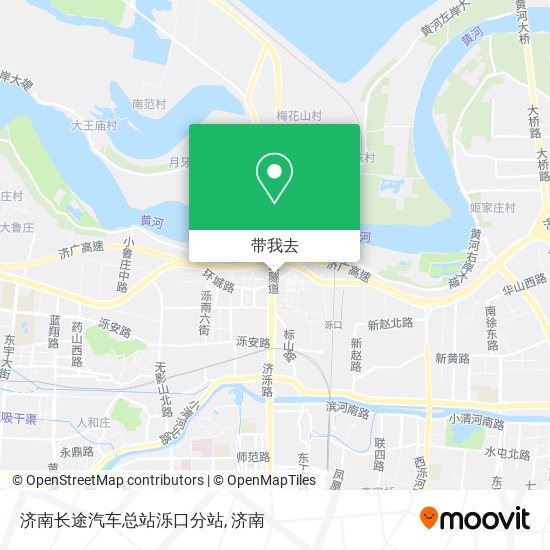 济南长途汽车总站泺口分站地图