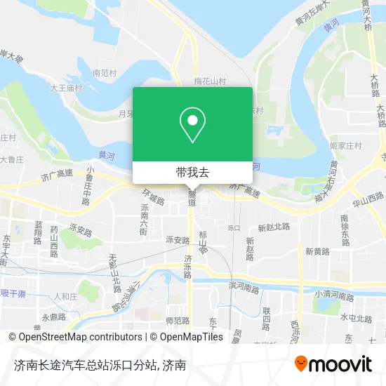 济南长途汽车总站泺口分站地图