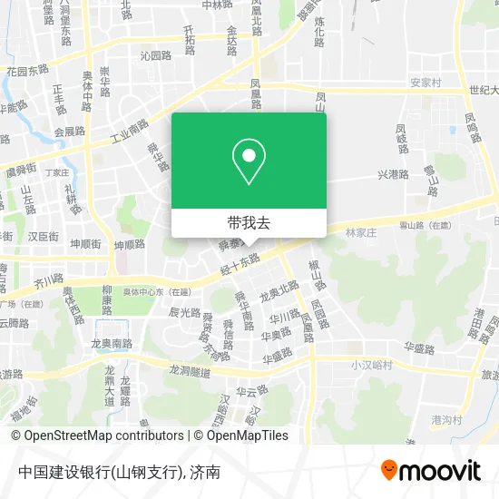 中国建设银行(山钢支行)地图
