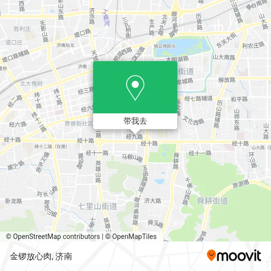 金锣放心肉地图