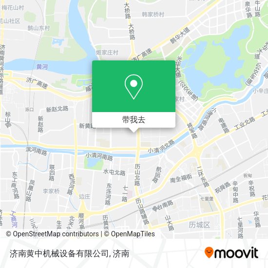 济南黄中机械设备有限公司地图