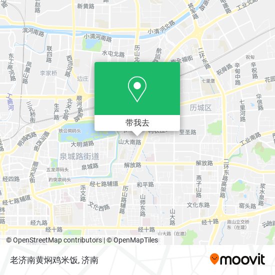 老济南黄焖鸡米饭地图