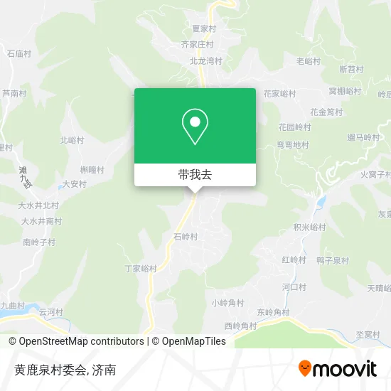 黄鹿泉村委会地图
