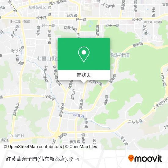 红黄蓝亲子园(伟东新都店)地图