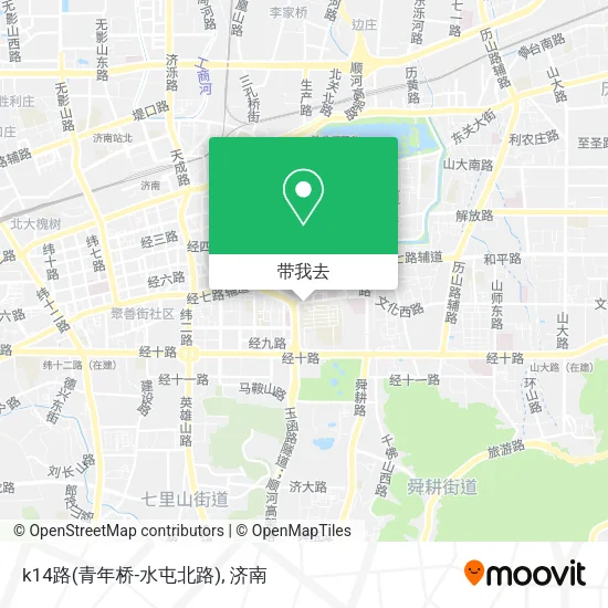 k14路(青年桥-水屯北路)地图