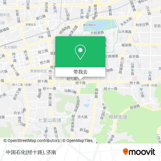 中国石化(经十路)地图