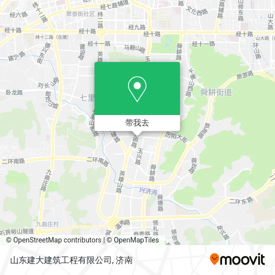 山东建大建筑工程有限公司地图