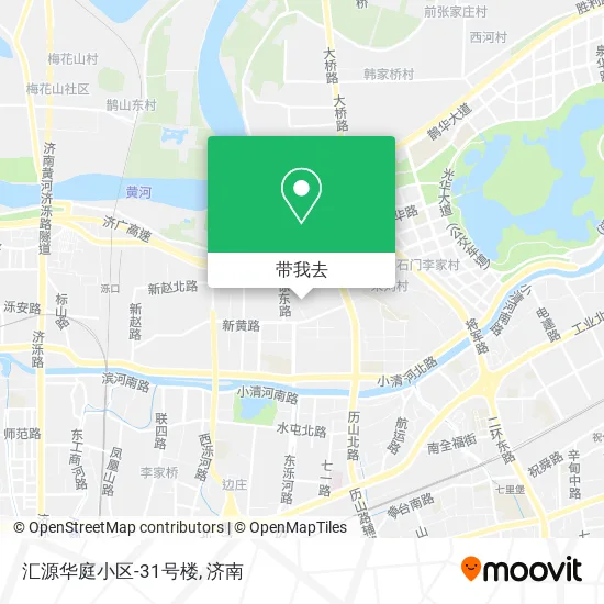 汇源华庭小区-31号楼地图