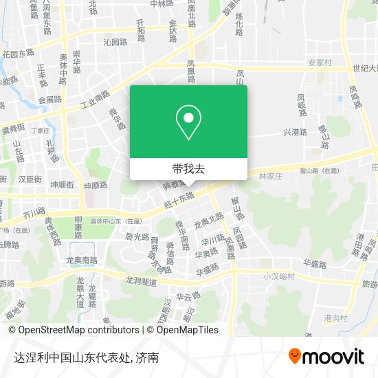 达涅利中国山东代表处地图