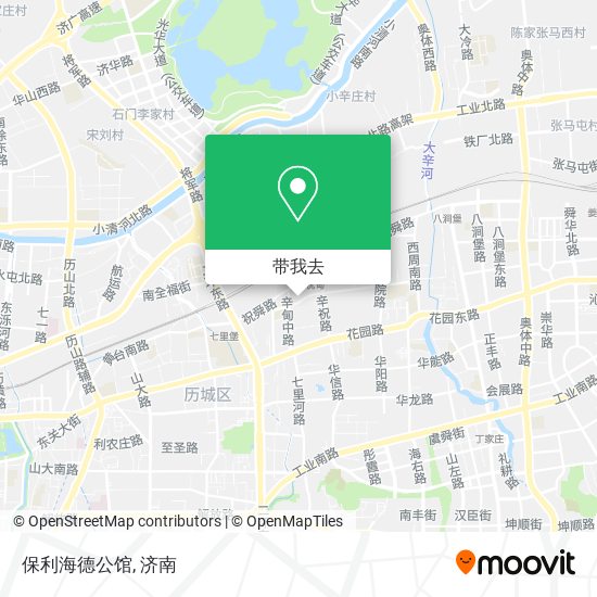 保利海德公馆地图