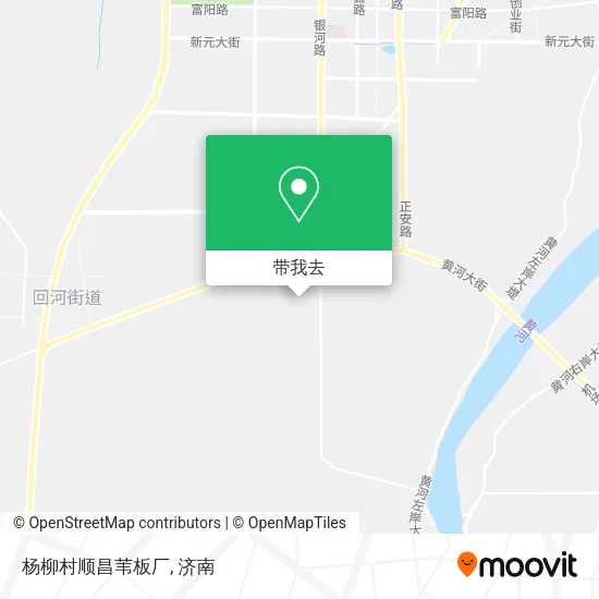 杨柳村顺昌苇板厂地图