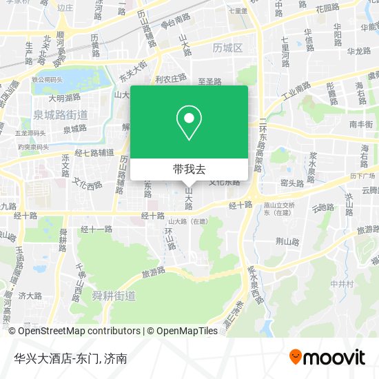 华兴大酒店-东门地图