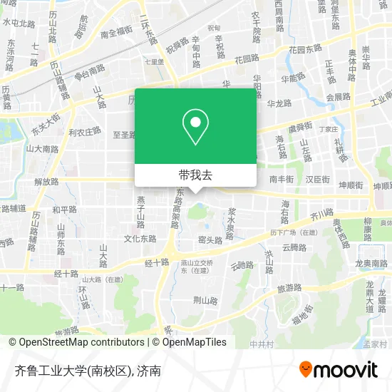 齐鲁工业大学(南校区)地图