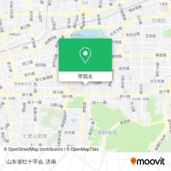 山东省红十字会地图