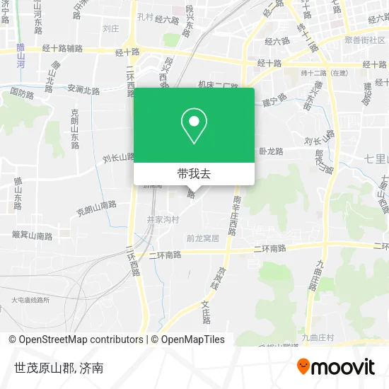 世茂原山郡地图
