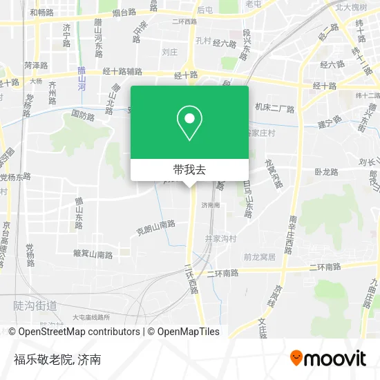 福乐敬老院地图