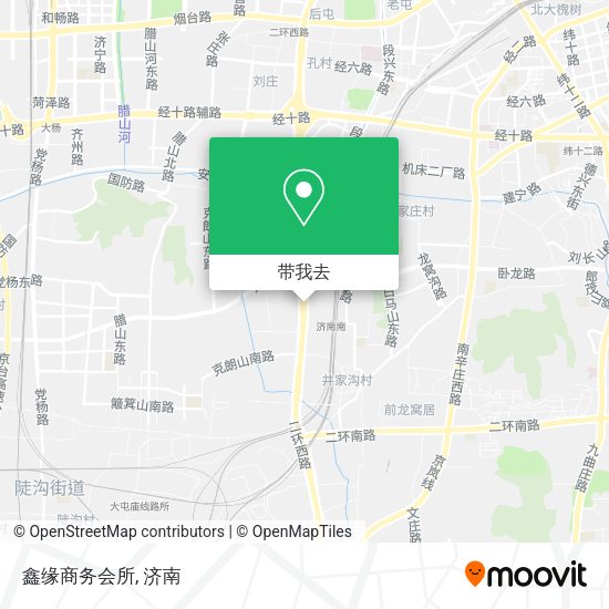 鑫缘商务会所地图
