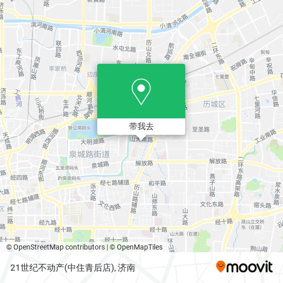 21世纪不动产(中住青后店)地图