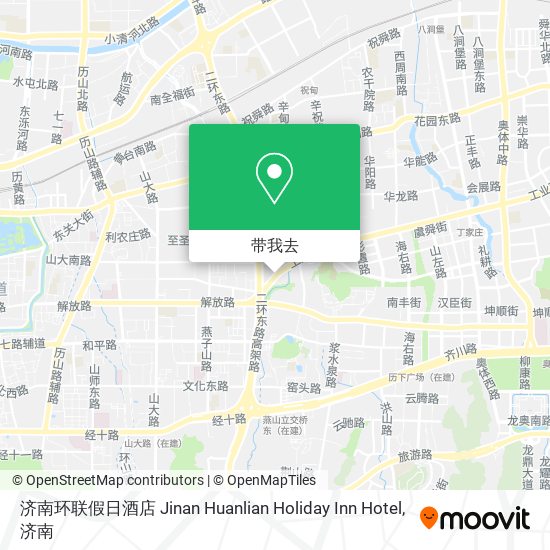 济南环联假日酒店 Jinan Huanlian Holiday Inn Hotel地图