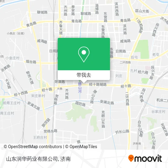 山东润华药业有限公司地图