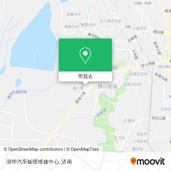 润华汽车钣喷维修中心地图