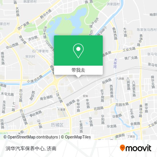 润华汽车保养中心地图