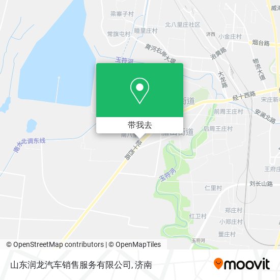 山东润龙汽车销售服务有限公司地图