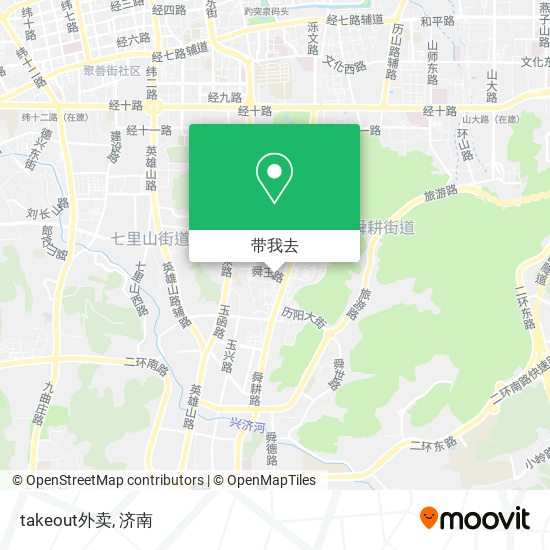 takeout外卖地图