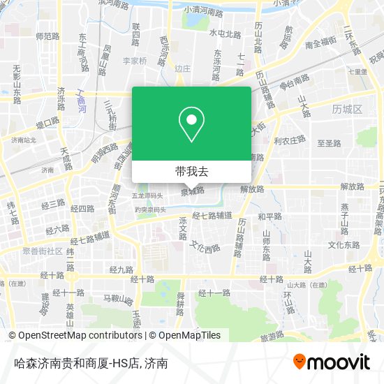 哈森济南贵和商厦-HS店地图