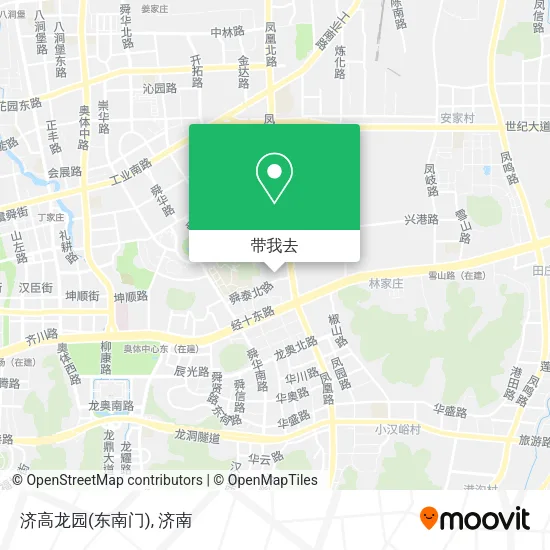 济高龙园(东南门)地图