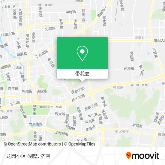 龙园小区-别墅地图