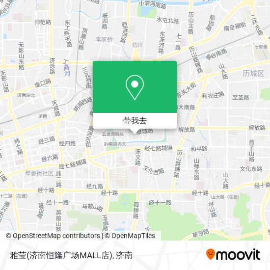雅莹(济南恒隆广场MALL店)地图