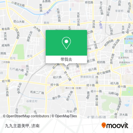 九九主题美甲地图