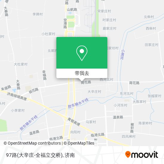 97路(大辛庄-全福立交桥)地图