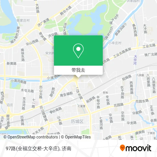 97路(全福立交桥-大辛庄)地图