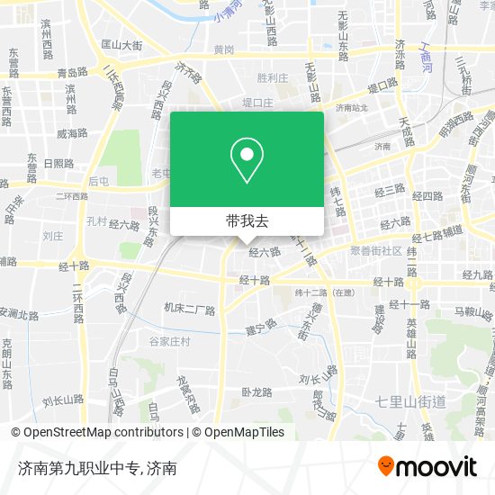 济南第九职业中专地图